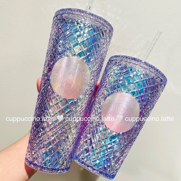 ✨LAST SET✨Starbucks 2022 Iridescent Holiday Unicorn Jeweled Venti & Grande Cup - Picture 15 of 15